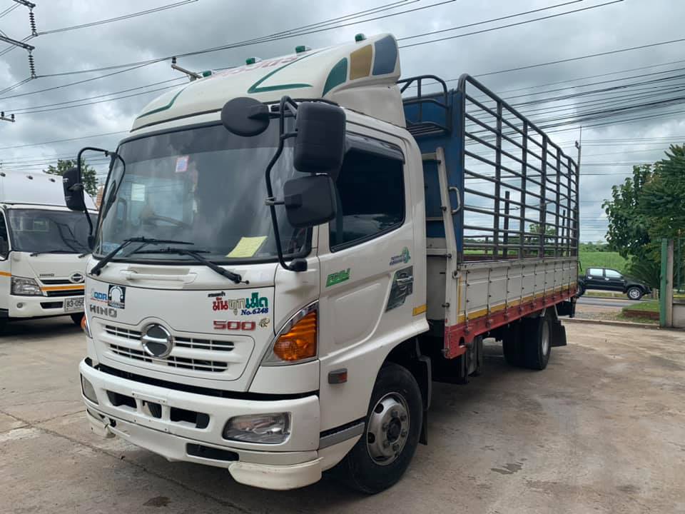 HINO FC9J ปี 56 เครื่อง 175 แรง กระบะบรรทุก ยาว 5.5 เมตร