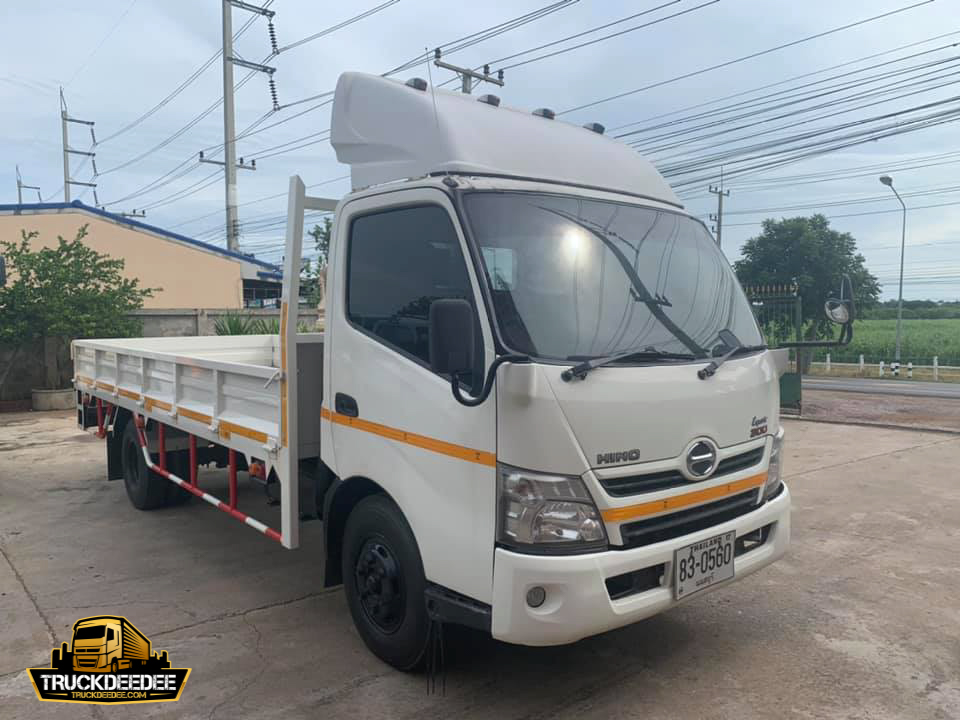 HINO Expert 300 ปี 56 กระบะบรรทุกต่อใหม่ ยาว 5 เมตร