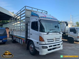 HINO FG1J ปี 46 เครื่อง JO8E 260 แรง กระบะบรรทุก ยาว 7.2 เมตรฟรี